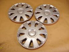 3 Radkappen 15" 15 Zoll Ford