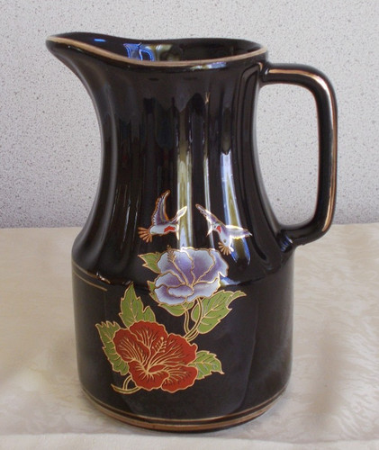 Krug vase schwarz - krug,