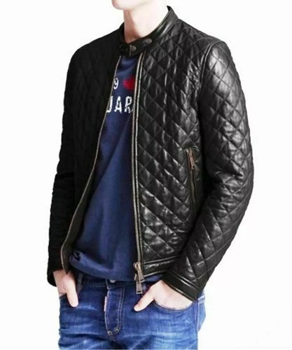 Herren stepp lederjacke - stepp,
