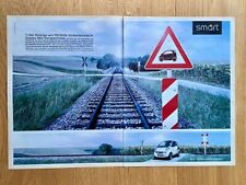 Smart Tridion Sicheheitszelle For Two 42 Original 2002 Vintage Advert Werbung