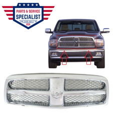 GRILLE RADIATOR GRILLE CHROME