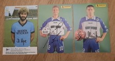 3 Autogramme Arminia Bielefeld (von Heesen, Hupe, Meißner),alte Autogrammkarten