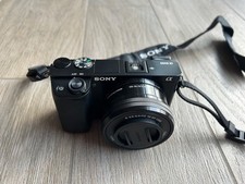 Sony Alpha 6000, Schwarz, im Kit mit 16-50mm Zoom Objektiv