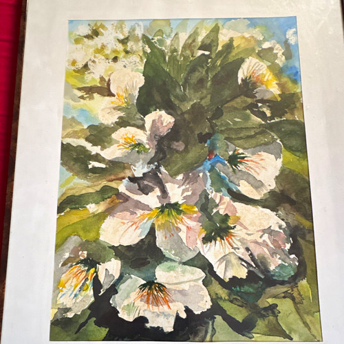 Aquarell gemälde auf papier - aquarell-gemälde,
