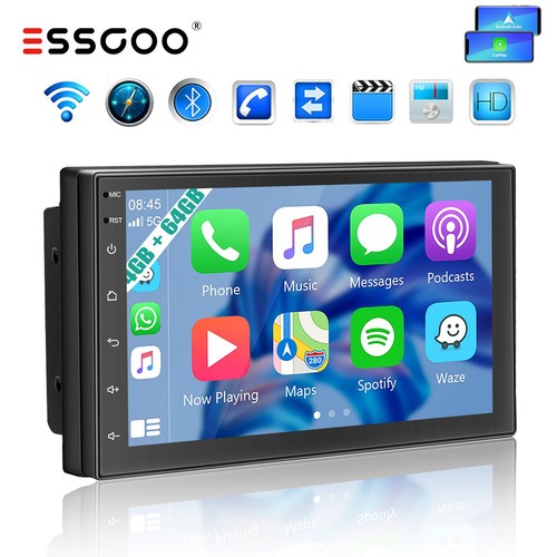 64gb android13 autoradio - 7", 4+64gb