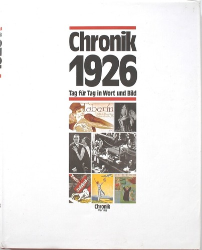 Chronik 1926 tag für - chronik,