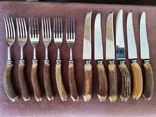 Set mit 6 Steakmessern und