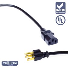 Cable Power Cord 6.6ft / 2m