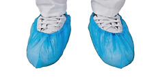 Einweg Überziehschuhe Überzieher Einmalschuhe Gummizug Fahrrad Regen - 10 Paar