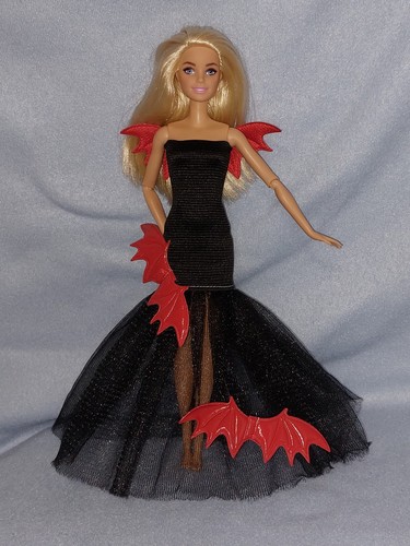 Barbie kleid vampir kostüm - barbie,