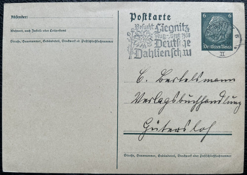 Ganzsache p226 liegnitz - p226,