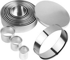Mini runde ausstecher set - ausstecher, 12