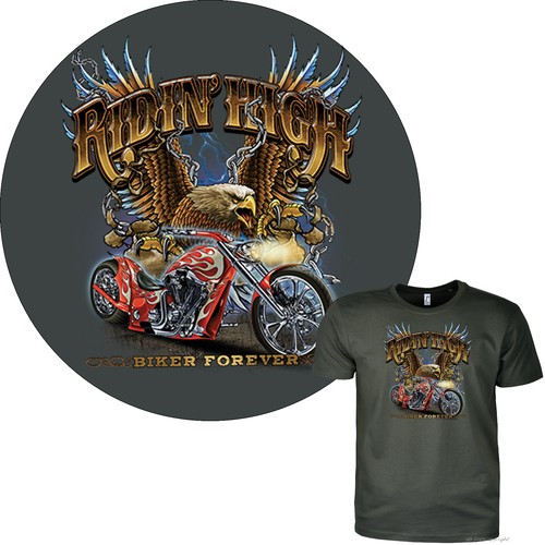 Motorrad biker shirt vintage - biker,