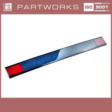 Reflector rear panel for