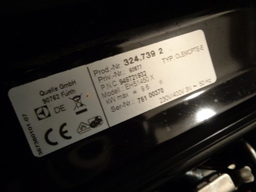 Privileg eh51450 backofen - x,
