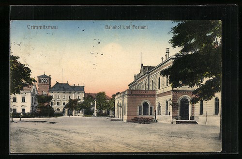 Crimmitschau bahnhof und - crimmitschau,,