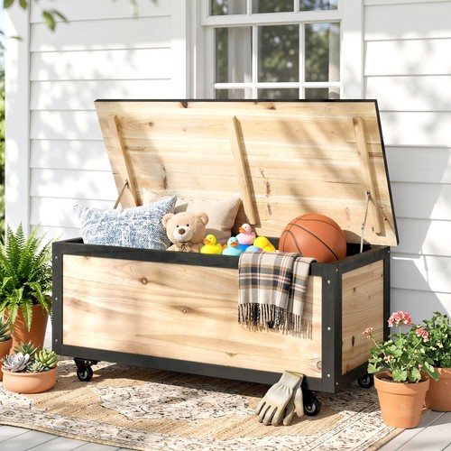Outsunny gartenbox holz - outsunny,