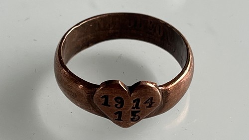 Altes liebesring mit herz - mit, 19mm
