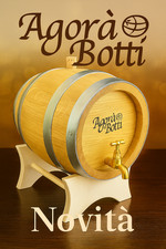 Eichenfass 5 Liter mit Messinghahn und personalisiertem Feuerlogo