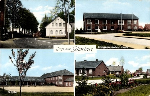 Schortens friesland - ak, in