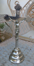 Älteres Standkruzifix - Altarkreuz, 30cm Standkreuz