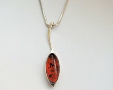 Bernstein Set Anhänger Kette