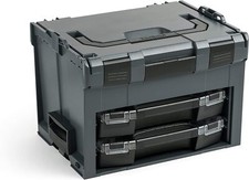 LS-BOXX 306 anthrazit mit 2x i-Boxx bestückt