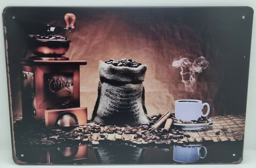 Blechschild kaffee espresso - blechschild,