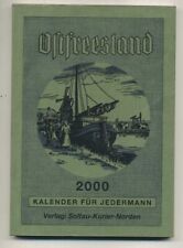 Ostfriesland Kalender für Jedermann 2000