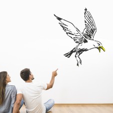 Banksy Seagull Schablone -