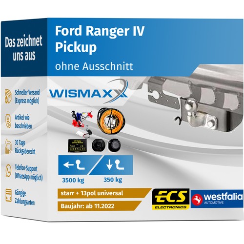 Anhängerkupplung für ford - anhÄngerkupplung,