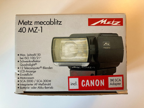 Metz mecablitz 1 - mecablitz, mz-1