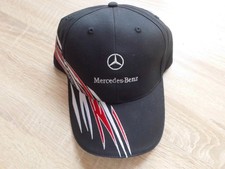 Mercedes Benz Cap Mütze Strapback Trucker Schriftzug Schwarz TOP NEU