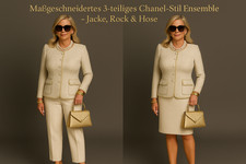 Designer Kostüm Chanel Stil