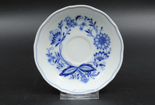 Tirschenreuth ZWIEBELMUSTER Untertasse Unterteller Echt Kobalt Porzellan Ø 14 cm