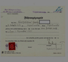 HOYERSWERDA  DOKUMENT 1937 MIT