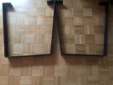 tischbeine metall schwarz Ca 75 breit 