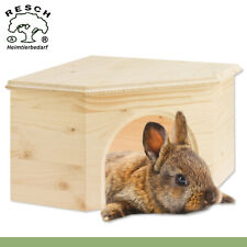 Resch 15 Kaninchen Eckhaus Handgemacht Ratte Zwergkaninchen Hase Haus Nest