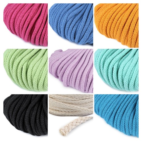 Farben baumwollkordel 5mm - farben,
