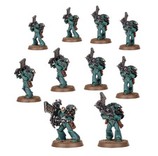 Horus Heresy Legionäre in Typ-VI-Servorüstung (Schwerer Unterstürtzungstrupp)