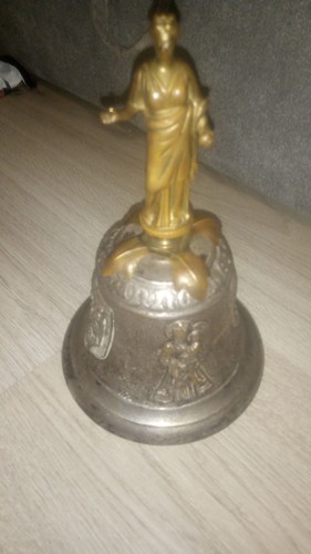Bronze tischglocke - bronze,