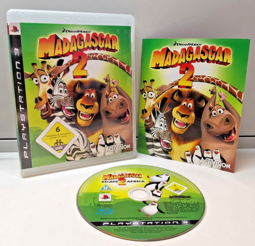 Madagascar playstation ps3 - playstation, 3