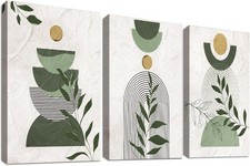 Set of 3 Boho Salbeigrün