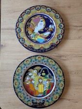2 ROSENTHAL WEIHNACHTSTELLER 1980 + 1981  Ø 28,5 cm Björn Wiinblad