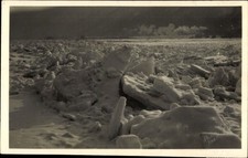 Ak Koblenz am Rhein, Eisige Landschaft, vereiste Flächen, Wolken... - 4704111