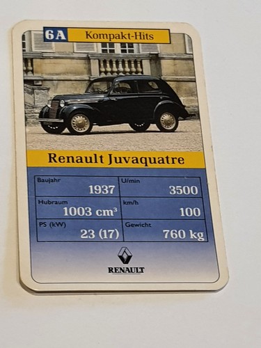 Renault juvaquatre 6a - ,