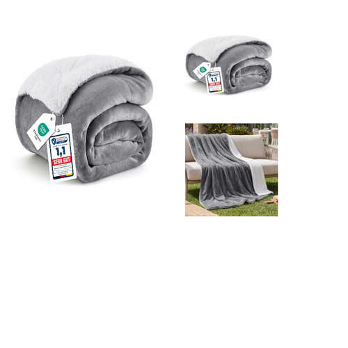Kuscheldecke sherpa - kuscheldecke,