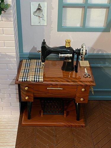 Miniatur puppenhaus - 1:6,