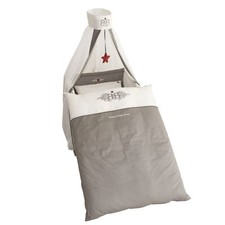 Roba Himmelset/Bettset Kinderbettgarnitur 4-teilig Rock Star Baby TOP