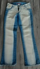 Damen Jeans Hose Hüftjeans Hüfthose Stretch Bootcut